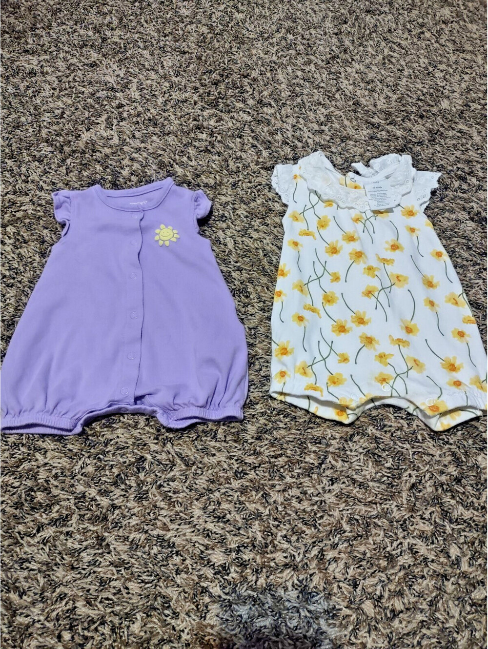 Girls One Piece Romper Carter Laura Ashley Size 3 6 Months